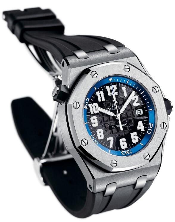 Review 15701ST.OO.D002CA.02 Audemars Piguet Royal Oak OffShore 15701 Scuba Boutique Blue replica watch